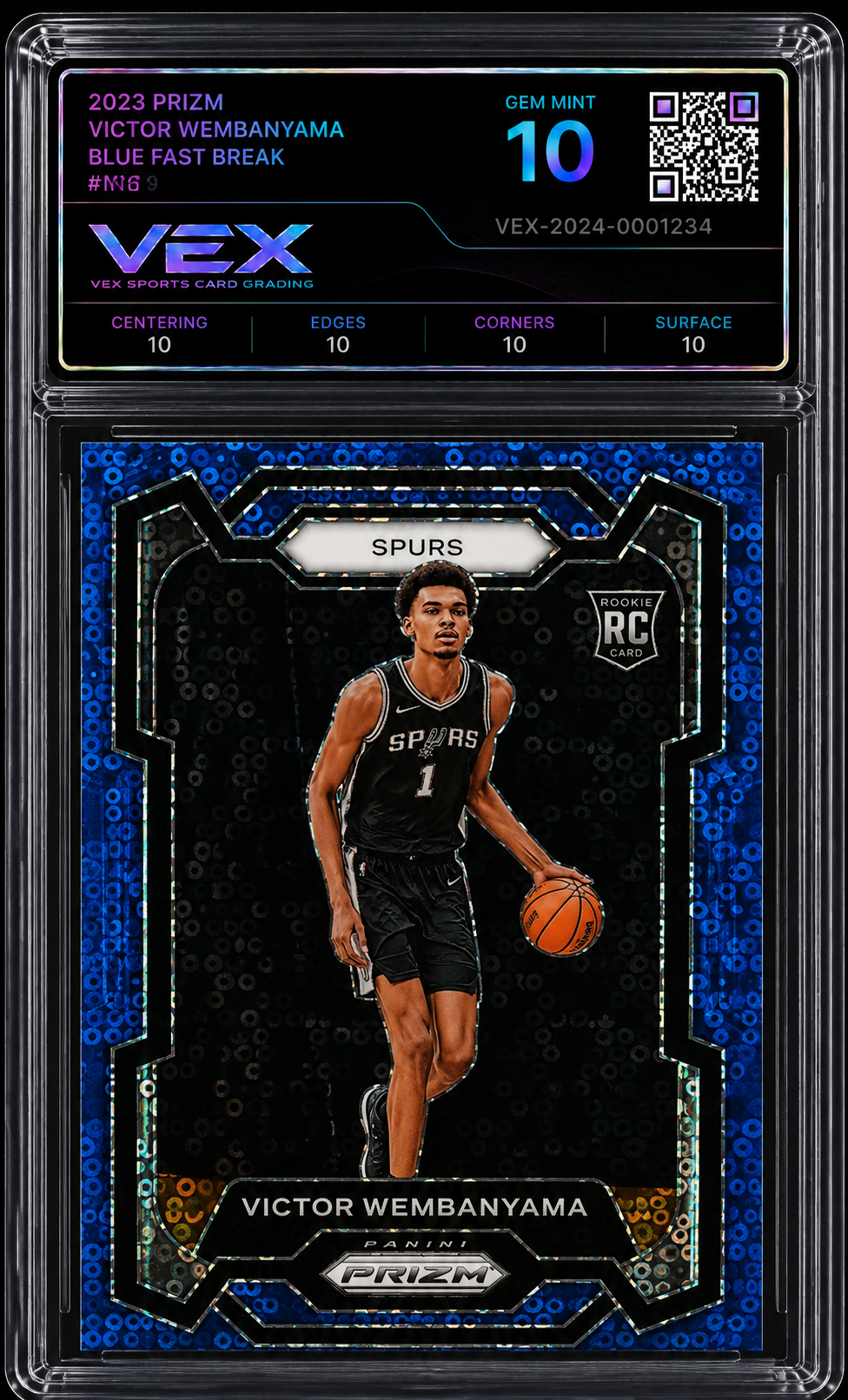 VEX 감정 완료 Prizm 카드